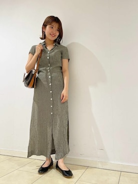 「flower」｜「アイテム（アクセサリー）」を使った、flowerさん（レディース・153cm）の秋コーディネート