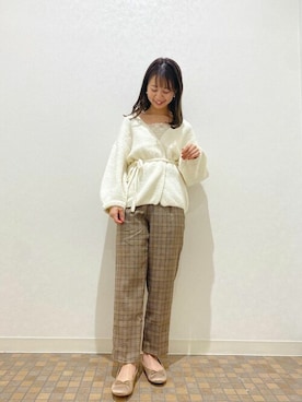 flowerさん（レディース・156cm）の秋コーディネート