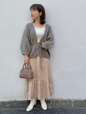 flowerさん（レディース・161cm）の秋コーディネート