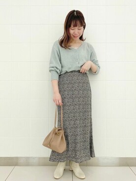 「パールアクセサリー」｜flowerさん（レディース・158cm）の秋コーディネート