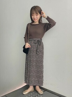 flowerさん(レディース・161cm)の秋コーディネート