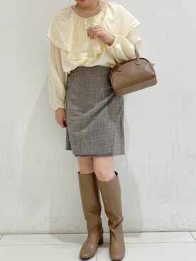 flowerさん（レディース・160cm）の秋コーディネート