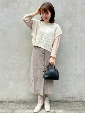 flowerさん（レディース・161cm）の秋コーディネート