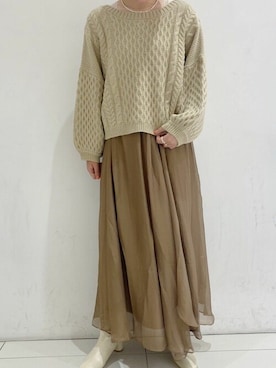 flowerさん(レディース・160cm)の秋コーディネート