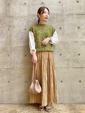 flowerさん（レディース・156cm）の秋コーディネート