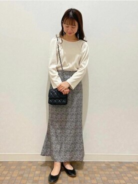 flowerさん（レディース・156cm）の秋コーディネート