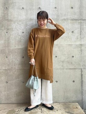 flowerさん（レディース・161cm）の秋コーディネート