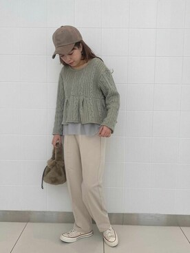 flowerさん(レディース・151cm)の秋コーディネート