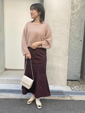 flowerさん（レディース・155cm）の冬コーディネート