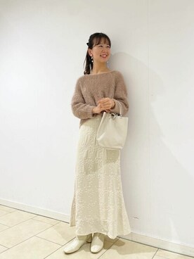 flowerさん（レディース・156cm）の冬コーディネート