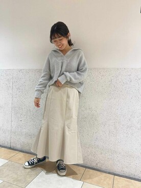 flowerさん（レディース・154cm）の冬コーディネート