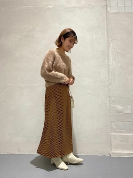 flowerさん（レディース・152cm）の冬コーディネート