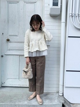 flowerさん(レディース・155cm)の冬コーディネート