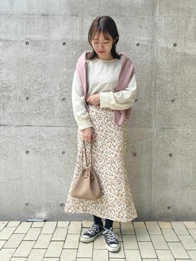 flowerさん（レディース・155cm）の冬コーディネート