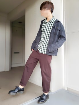 「GAP（ギャップ）のアイテム（ジャケット/アウター）」を使った、hopeさん（メンズ・168cm）の秋コーディネート