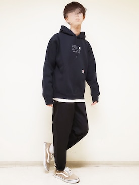 「BEN DAVIS（ベンデイビス）のアイテム」を使った、hopeさん（メンズ・168cm）の秋コーディネート