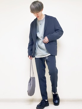 「BEN DAVIS（ベンデイビス）のアイテム」を使った、hopeさん（メンズ・168cm）の春コーディネート
