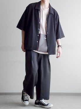 「BEN DAVIS（ベンデイビス）のアイテム」を使った、hopeさん（メンズ・168cm）の春コーディネート