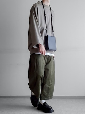 「インターファクトリー」｜hopeさん（メンズ・168cm）の春コーディネート