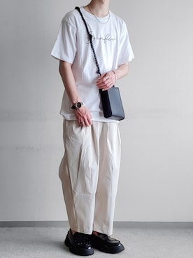 「BARCEDOS（バルセドス）のアイテム」を使った、hopeさん（メンズ・168cm）の春コーディネート