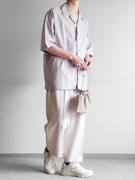 「リドム」｜「アイテム（バッグ）」を使った、hopeさん（メンズ・168cm）の夏コーディネート