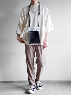 「SENSE OF PLACE by URBAN RESEAR」｜「アイテム（その他）」を使った、hopeさん（メンズ・168cm）の夏コーディネート