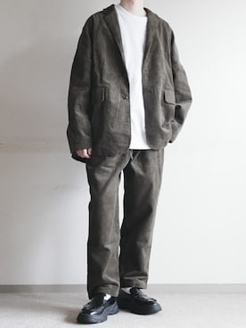 「antiqua（アンティカ）のアイテム（ジャケット/アウター）」を使った、hopeさん（メンズ・168cm）の秋コーディネート