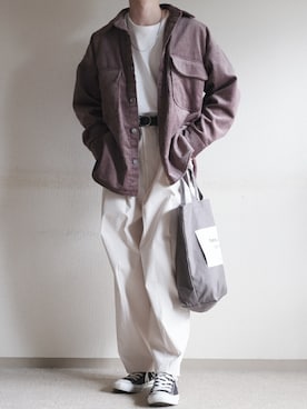 「SENSE OF PLACE by URBAN RESEARCH（センスオブプレイスバイアーバンリサーチ）のアイテム（その他アウター）」を使った、hopeさん（メンズ・168cm）の秋コーディネート