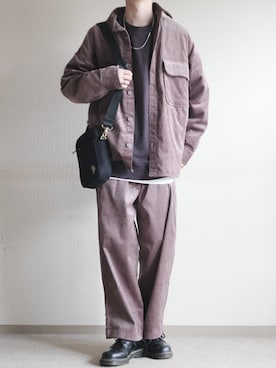 「SENSE OF PLACE by URBAN RESEARCH（センスオブプレイスバイアーバンリサーチ）のアイテム（その他アウター）」を使った、hopeさん（メンズ・168cm）の秋コーディネート