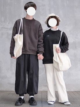 「CIAOPANIC TYPY（チャオパニックティピー）のアイテム（帽子）」を使った、hopeさん（メンズ・168cm）の冬コーディネート