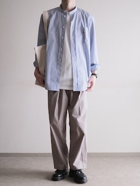 「MACKINTOSH PHILOSOPHY（ﾏｯｷﾝﾄｯｼｭ ﾌｨﾛｿﾌｨｰ）のアイテム」を使った、hopeさん（メンズ・168cm）の春コーディネート