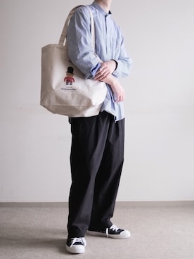 「MACKINTOSH PHILOSOPHY（ﾏｯｷﾝﾄｯｼｭ ﾌｨﾛｿﾌｨｰ）のアイテム」を使った、hopeさん（メンズ・168cm）の春コーディネート
