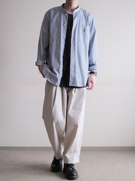 「MACKINTOSH PHILOSOPHY（ﾏｯｷﾝﾄｯｼｭ ﾌｨﾛｿﾌｨｰ）のアイテム」を使った、hopeさん（メンズ・168cm）の春コーディネート