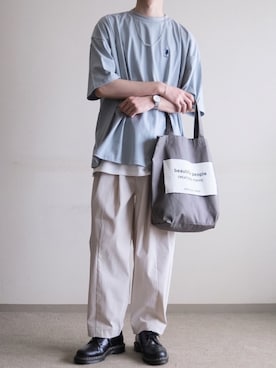 「アンカースミス」｜hopeさん（メンズ・168cm）の春コーディネート