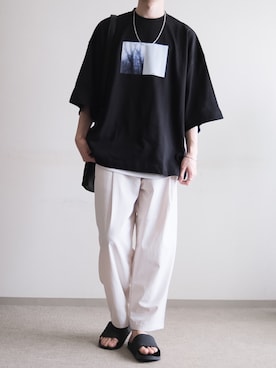 「アイテム（サンダル）」を使った、hopeさん（メンズ・168cm）の春コーディネート