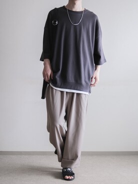 「BENCH（ベンチ）のアイテム（シューズ）」を使った、hopeさん（メンズ・168cm）の春コーディネート