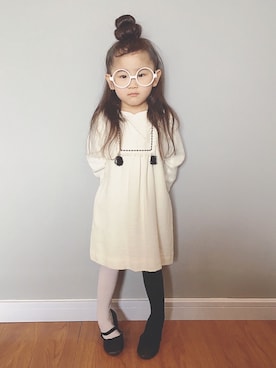 * 𝚝𝚘𝚛𝚒𝚌𝚘𝚝*さん（キッズ・90cm）の冬コーディネート
