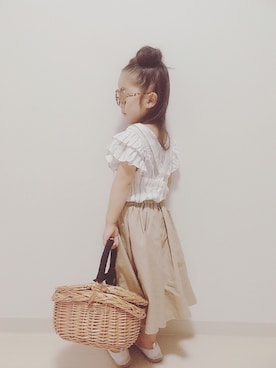 「OLD NAVY（オールドネイビー）のアイテム」を使った、* 𝚝𝚘𝚛𝚒𝚌𝚘𝚝*さん（キッズ・100cm）の春コーディネート