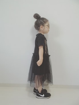 「Re:make（リメイク）のアイテム」を使った、* 𝚝𝚘𝚛𝚒𝚌𝚘𝚝*さん（キッズ・100cm）の夏コーディネート