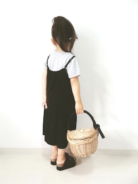 「A part by（アパートバイ）のアイテム」を使った、* 𝚝𝚘𝚛𝚒𝚌𝚘𝚝*さん（キッズ・100cm）の夏コーディネート
