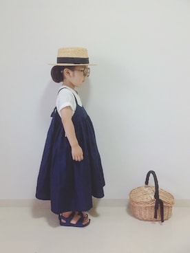 「A part by（アパートバイ）のアイテム」を使った、* 𝚝𝚘𝚛𝚒𝚌𝚘𝚝*さん（キッズ・100cm）の夏コーディネート