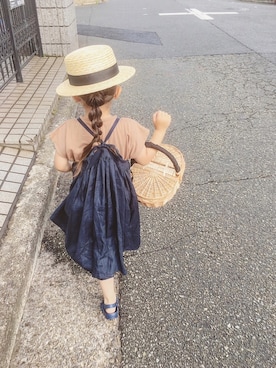 「A part by（アパートバイ）のアイテム」を使った、* 𝚝𝚘𝚛𝚒𝚌𝚘𝚝*さん（キッズ・100cm）の夏コーディネート