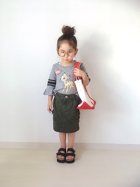 * 𝚝𝚘𝚛𝚒𝚌𝚘𝚝*さん（キッズ・100cm）の夏コーディネート