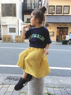 * 𝚝𝚘𝚛𝚒𝚌𝚘𝚝*さん（キッズ・100cm）の夏コーディネート