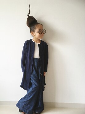* 𝚝𝚘𝚛𝚒𝚌𝚘𝚝*さん(キッズ・100cm)の秋コーディネート