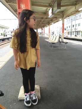 * 𝚝𝚘𝚛𝚒𝚌𝚘𝚝*さん（キッズ・104cm）の夏コーディネート