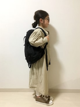 「Gregory」｜「アイテム（ワンピース/ドレス）」を使った、* 𝚝𝚘𝚛𝚒𝚌𝚘𝚝*さん（キッズ・110cm）の冬コーディネート