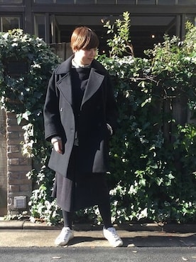「JOURNAL STANDARD LUXE（ジャーナルスタンダード　ラックス）のアイテム（ジャケット/アウター）」を使った、Y.Sさん（レディース・165cm）の冬コーディネート