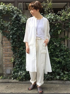 「JOURNAL STANDARD LUXE（ジャーナルスタンダード　ラックス）のアイテム（ワンピース/ドレス）」を使った、Y.Sさん（レディース・165cm）の春コーディネート