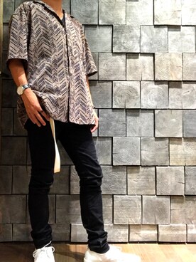 「tk.TAKEO KIKUCHI」｜Rimuさん（メンズ・163cm・10代）の夏コーディネート